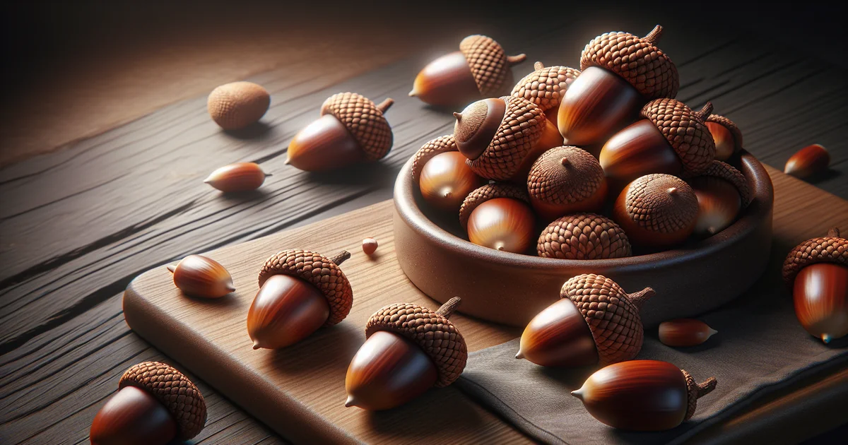 Acorns (Edible Prepared): Health Benefits and Considerations