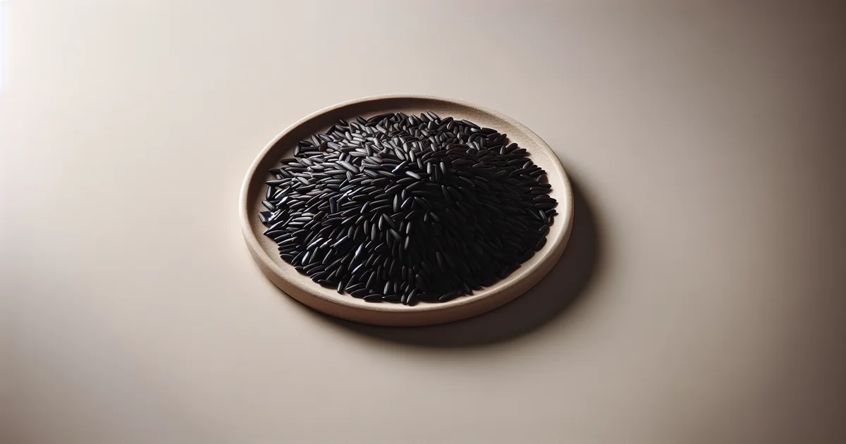 Health Benefits of Black Rice