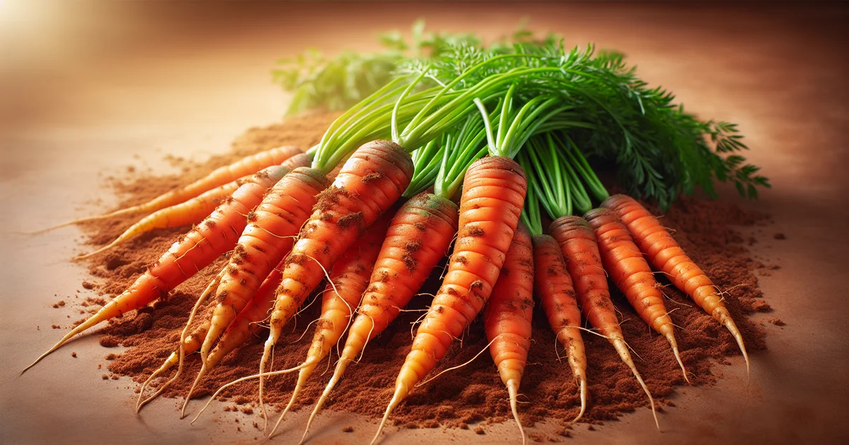 Carrots: Natural Source of Beta‑Carotene and Antioxidants