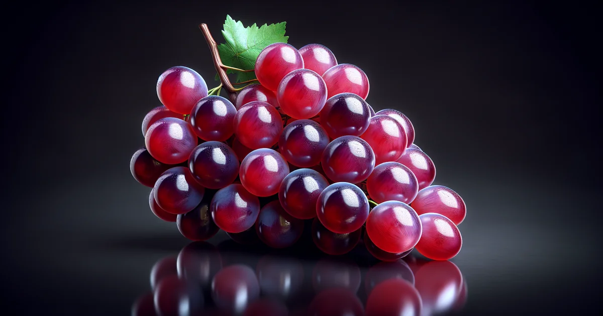 Red Grapes: Natural Antioxidant Powerhouse