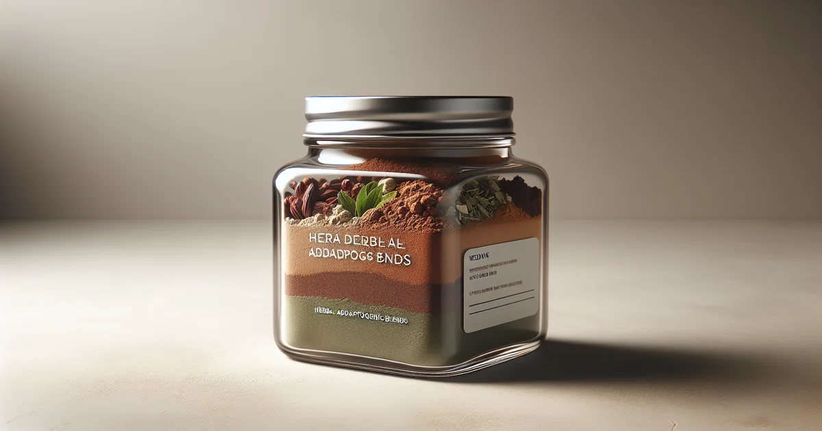 Herbal Adaptogen Blends: Natural Stress & Energy Support