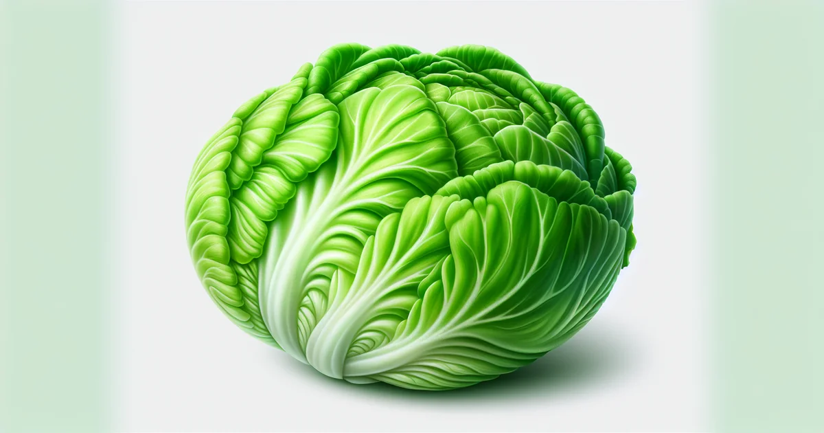 Iceberg Lettuce: Light, Hydrating Greens