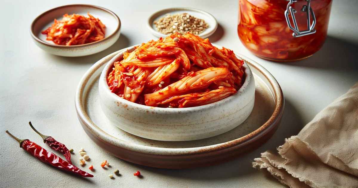 Kimchi: A Fermented Food with Potential Health Benefits