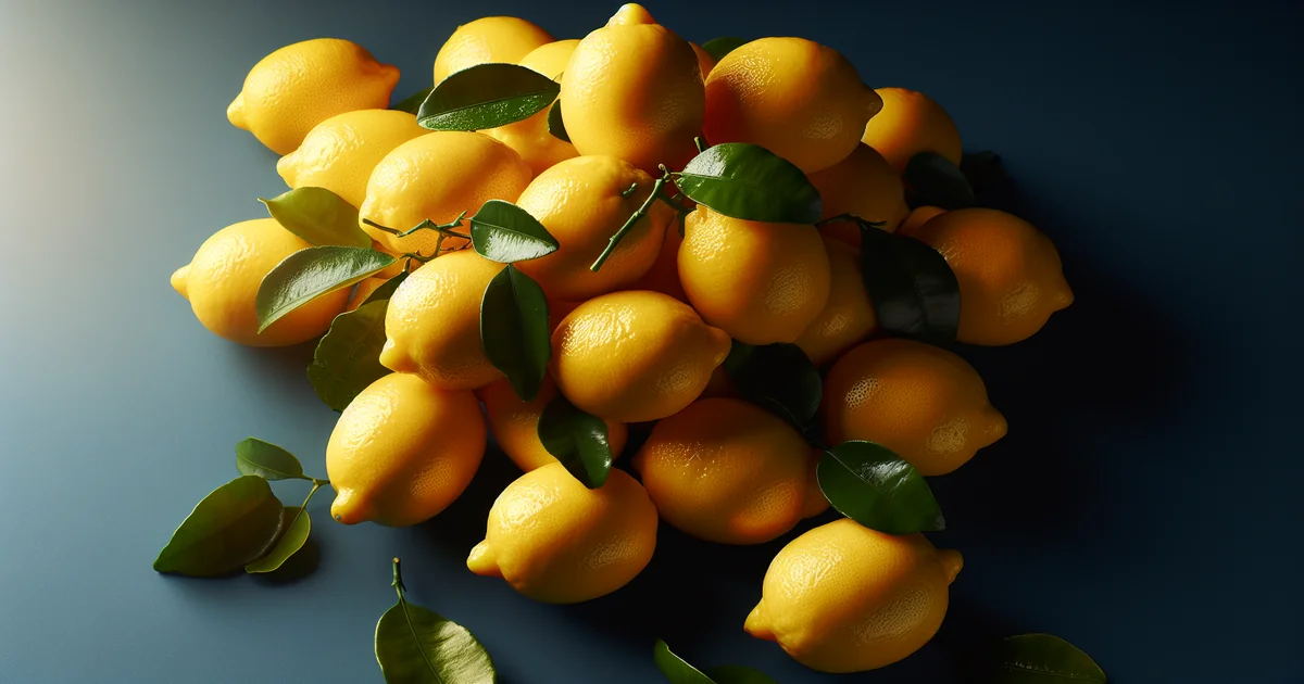 Lemons: Natural Boost for Health