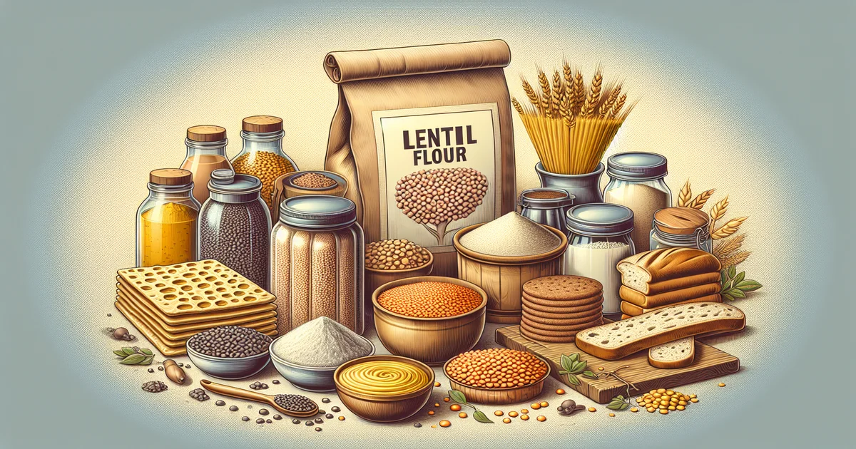 Health Benefits of Lentil Flour Products