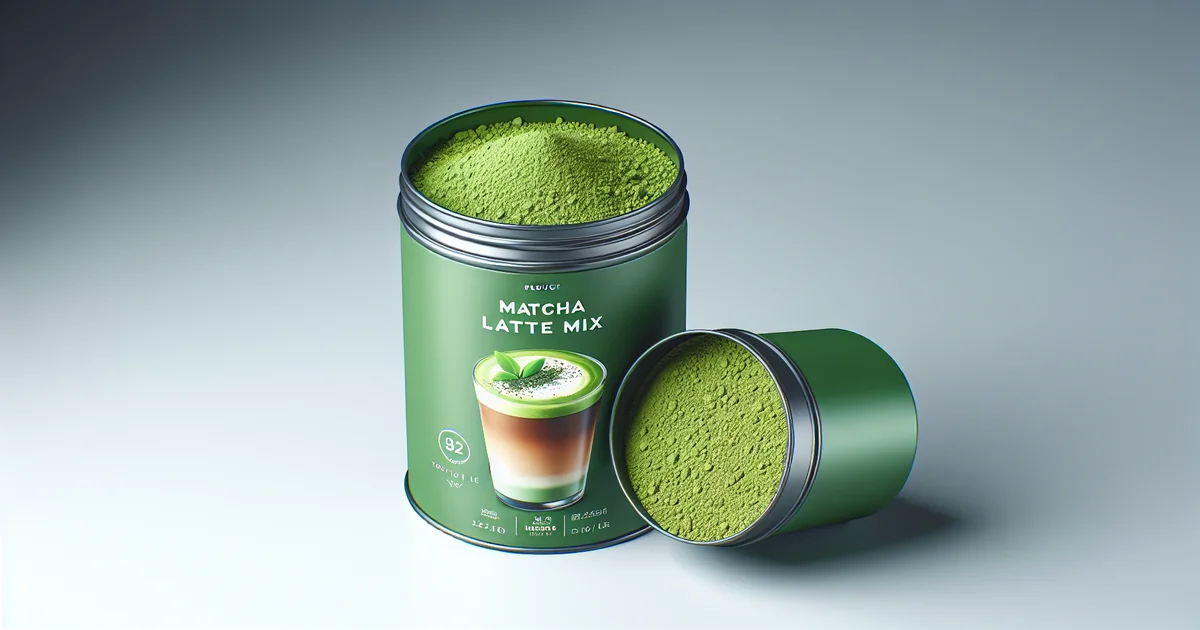 Matcha Latte Mix: Antioxidant‑Rich Green Tea Blend