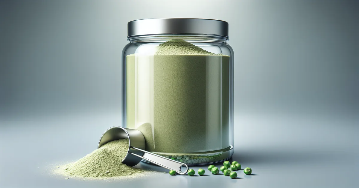 Pea Protein Powder: Plant-Based Muscle Support