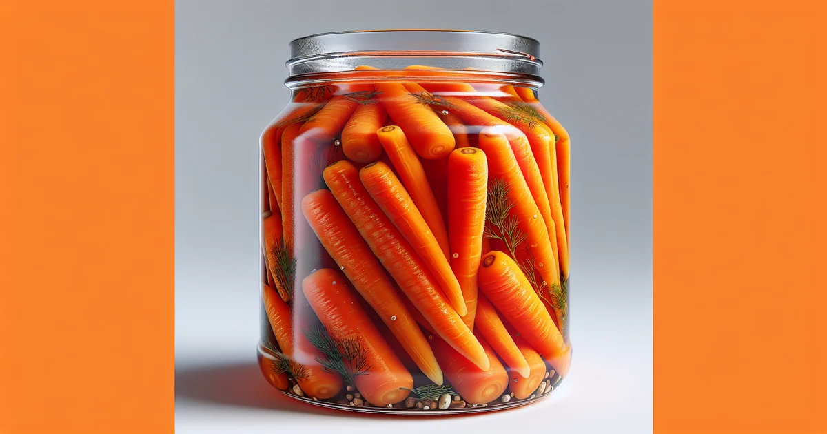 Pickled Carrots: A Crunchy Boost for Gut Health