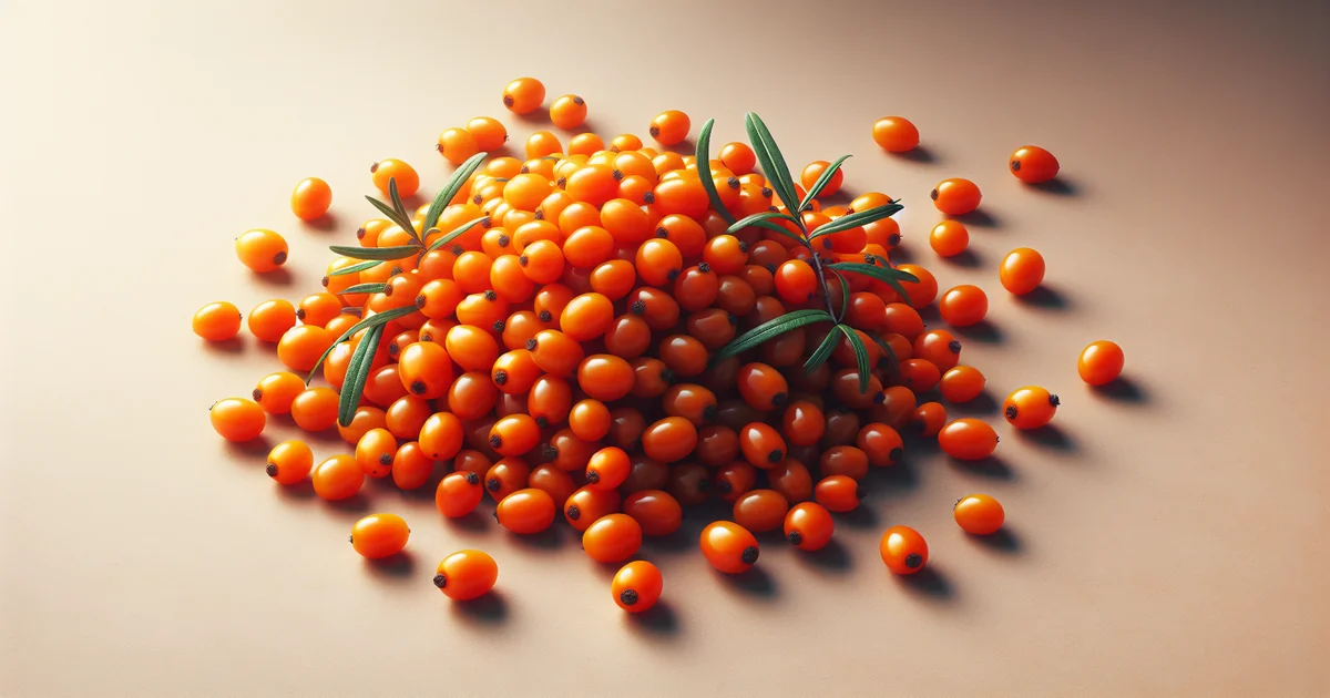 Sea Buckthorn Berries: A Nutrient‑Rich Superfood