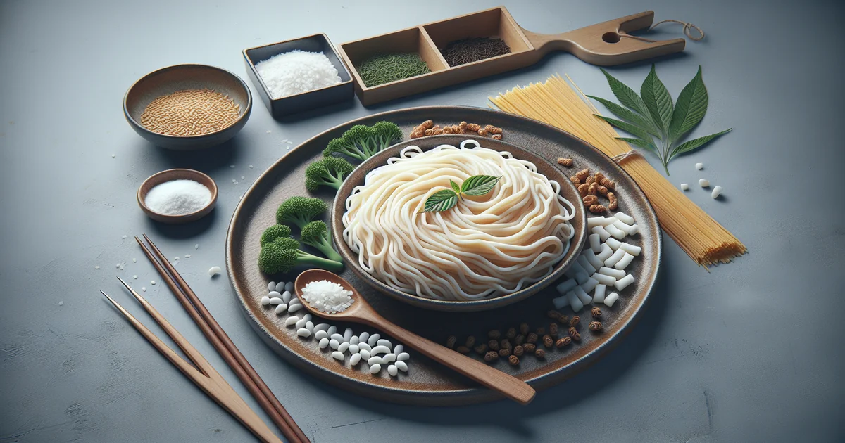 Shirataki Noodles: Low‑Calorie, High‑Fiber Choice