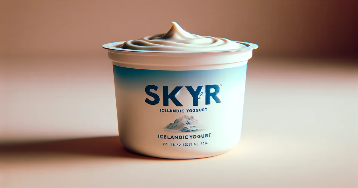 Skyr: A Probiotic-Rich, High-Protein Icelandic Yogurt