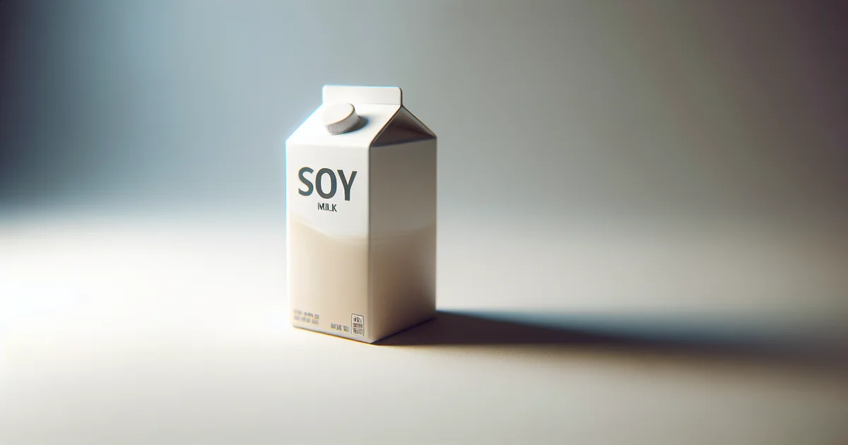 Soy Milk: A Plant-Based Protein Source