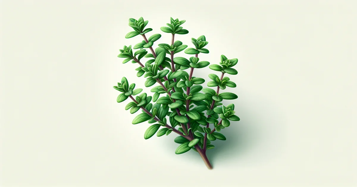 Thyme: A Nutrient-Rich Herb with Antioxidant Properties