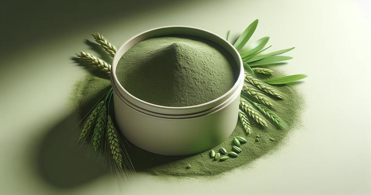 Wheatgrass Powder: Natural Antioxidant Support